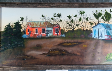 SOLD--Painting: Old Homestead